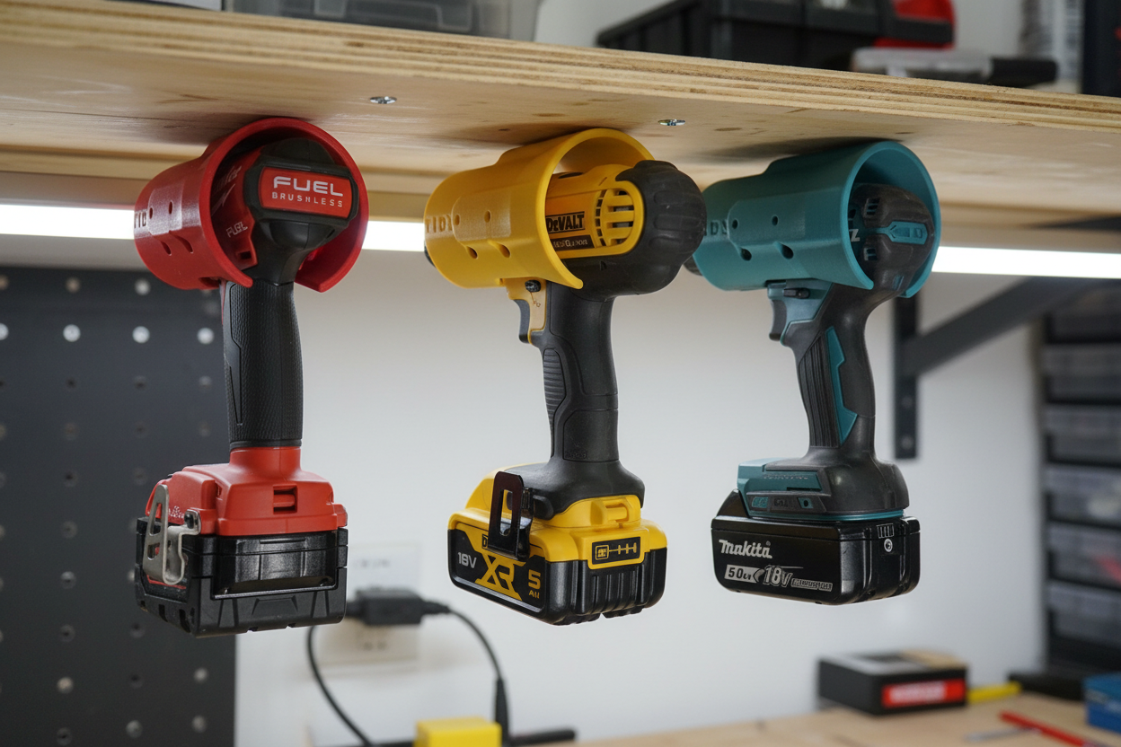 Tidy Tools heavy-duty Universal Drill Holder