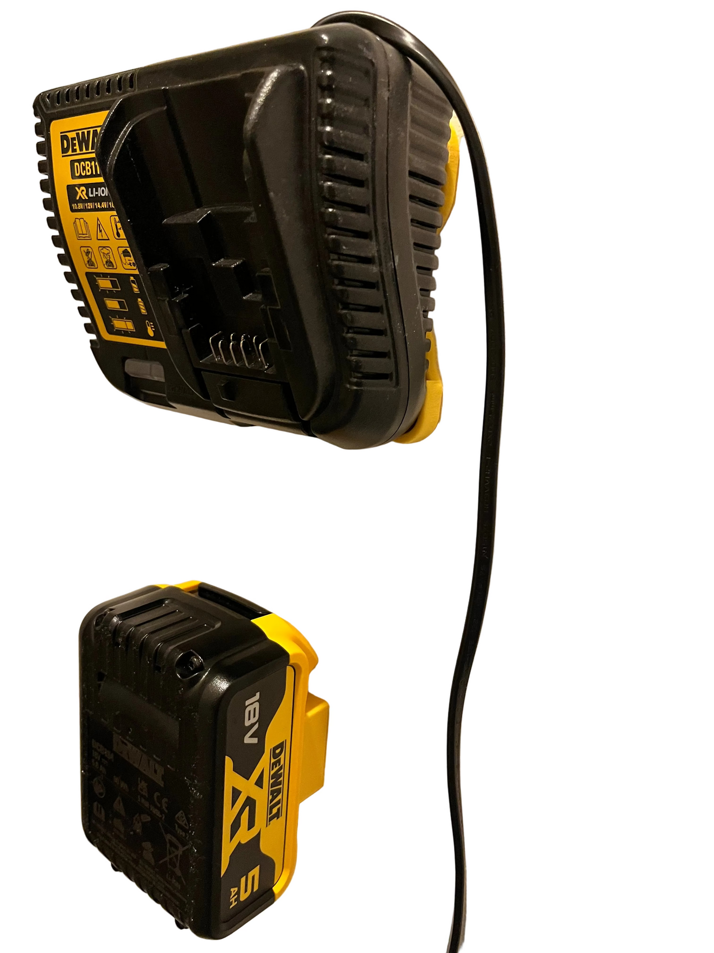 Tidy Tools Single Battery Holder for DeWalt Batteries