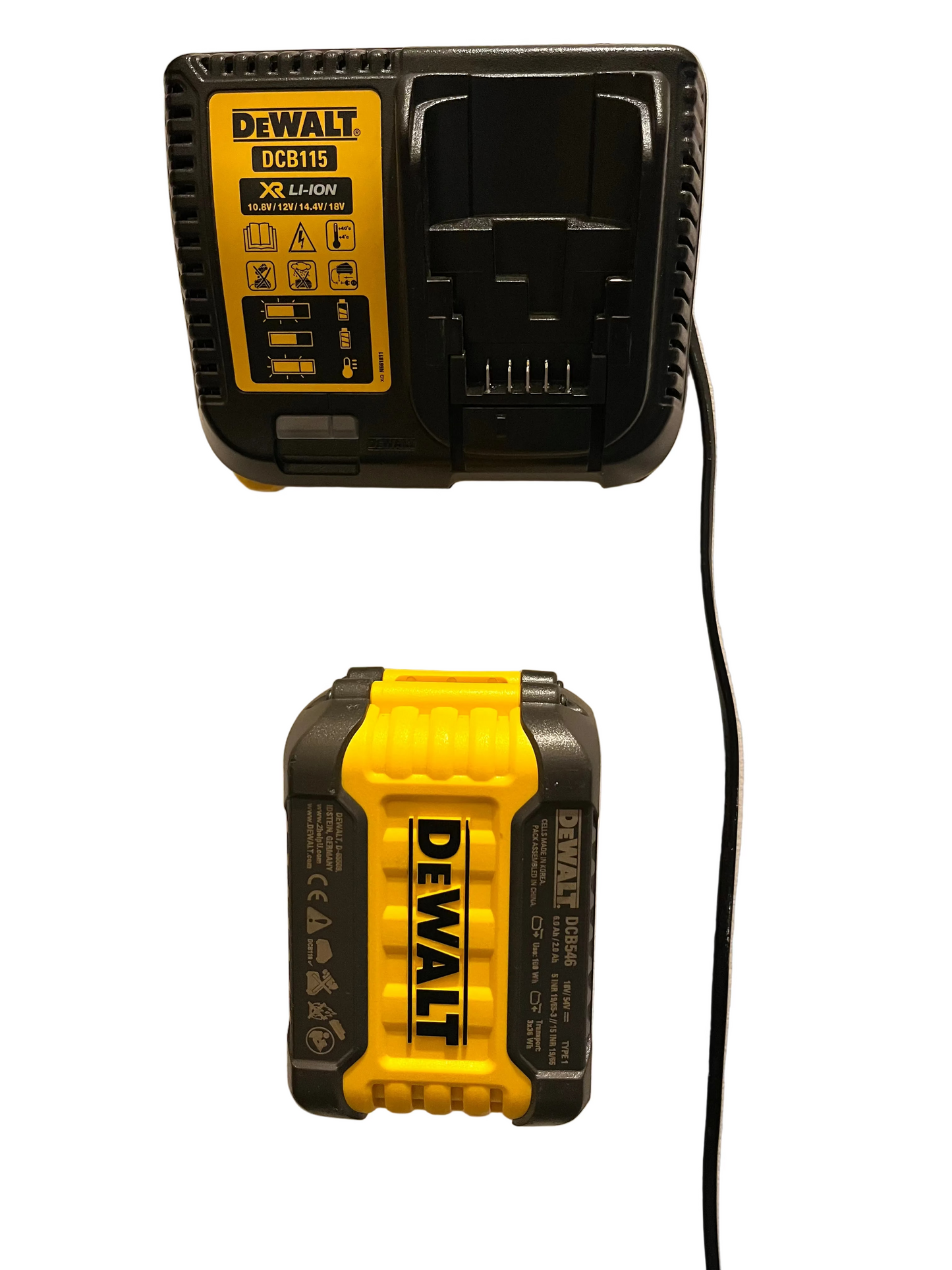 Tidy Tools Single Battery Holder for DeWalt Batteries
