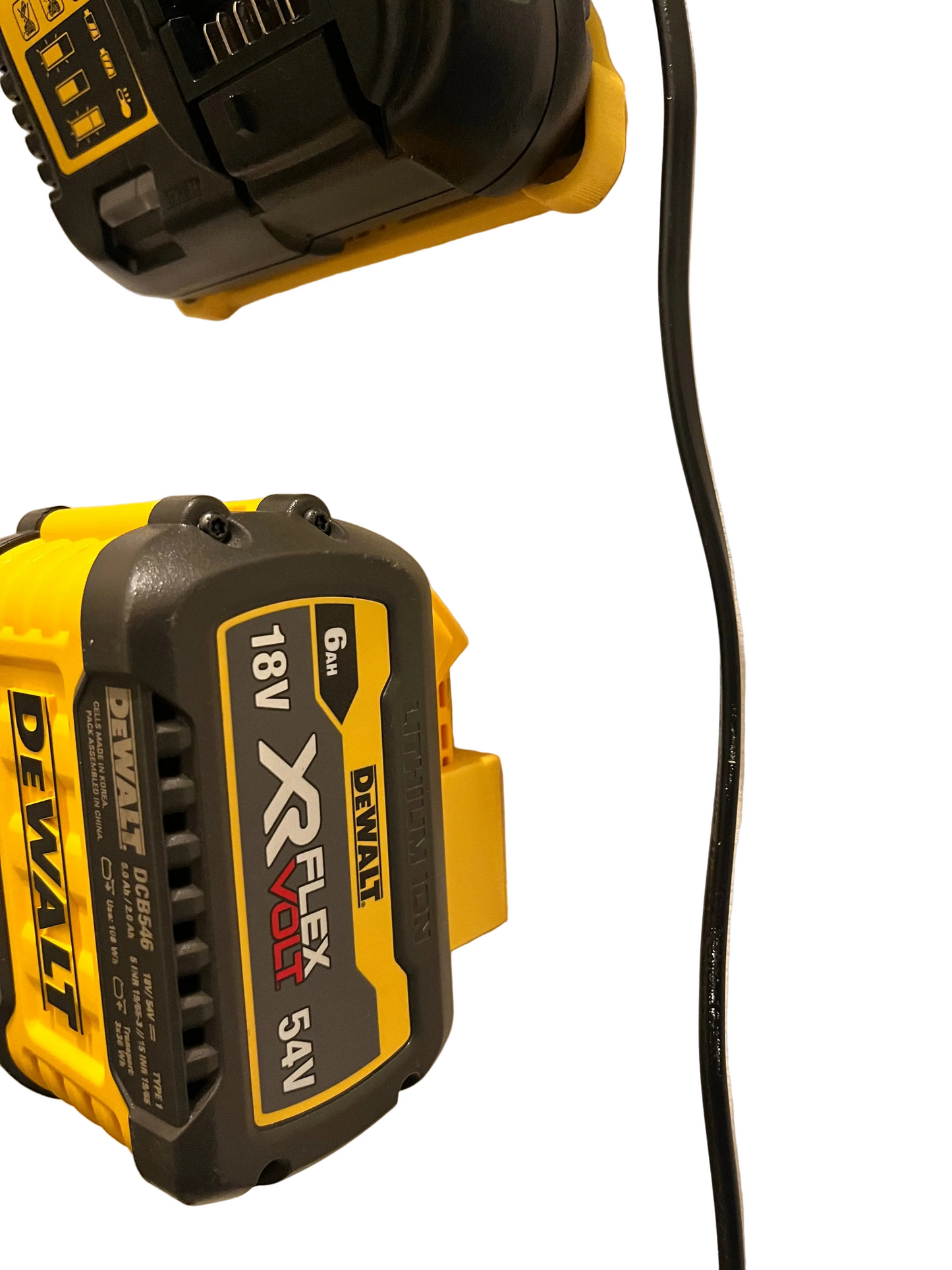Tidy Tools Single Battery Holder for DeWalt Batteries