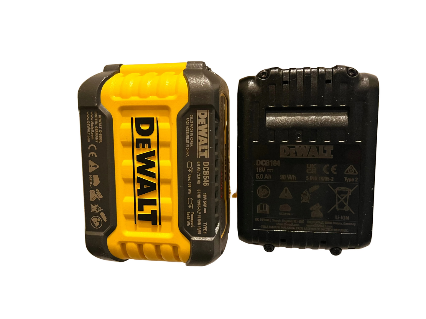 Tidy Tools Double Battery Holder – Compatible with DeWalt 18V
