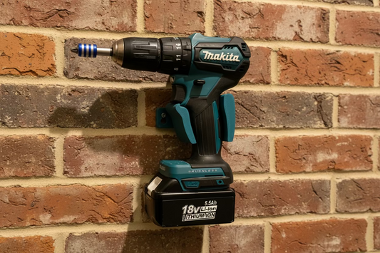Tidy Tools Drill Holder compatible with most Makita drills