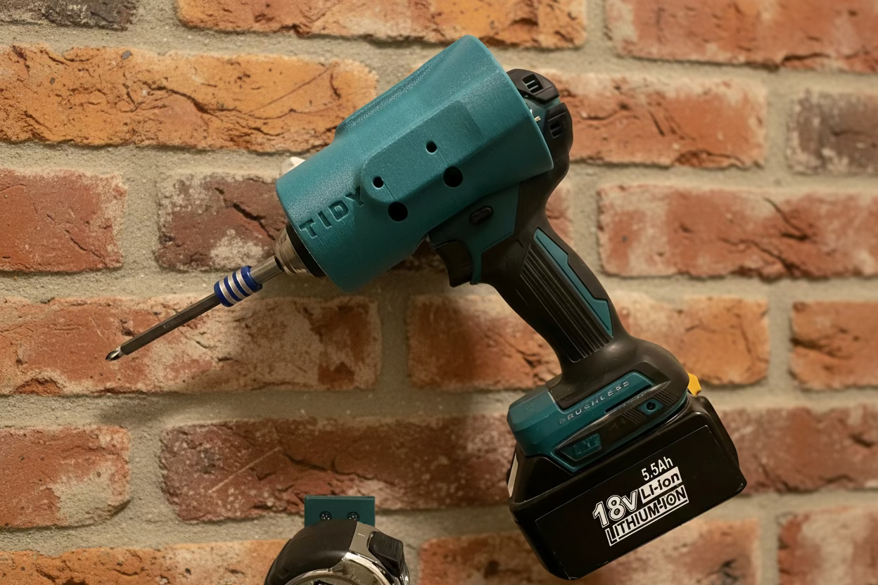 Tidy Tools heavy-duty Universal Drill Holder