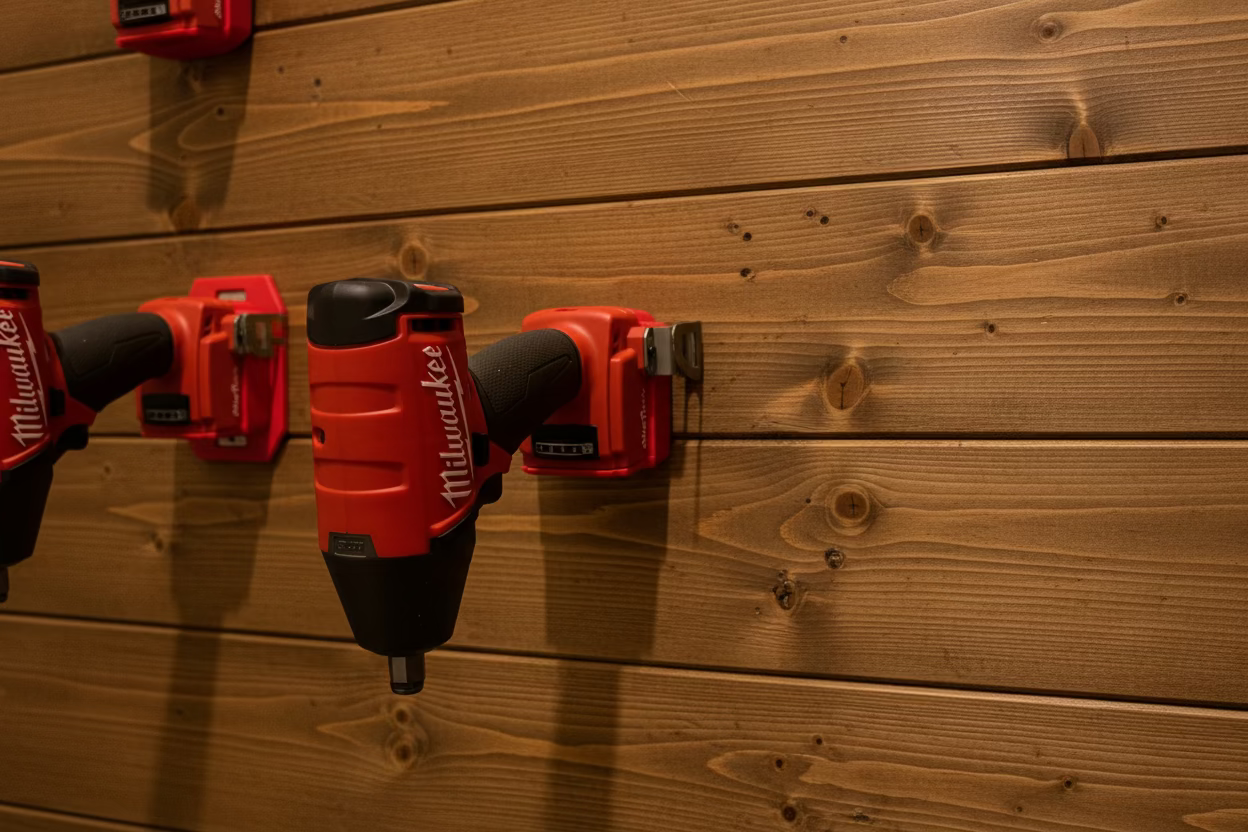 Tidy Tools Drill Mount compatible with most Milwaukee drills