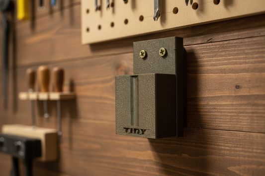 Tidy Tools Carbon Fibre Measuring Tape Holder