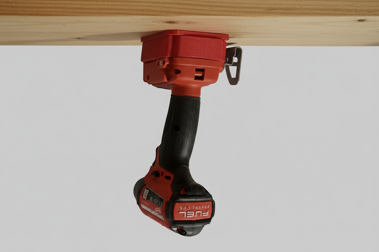 Tidy Tools Drill Mount compatible with most Milwaukee drills